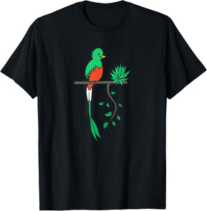 Guatemala Guate Hispanic Quetzal National Bird Guatemalan T-Shirt - T-Shirt | Black