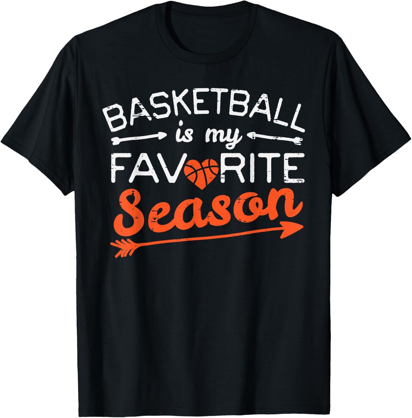 Basketball Is My Favorite Season Coach Player Men Women Kids T-Shirt - T-Shirt | Black