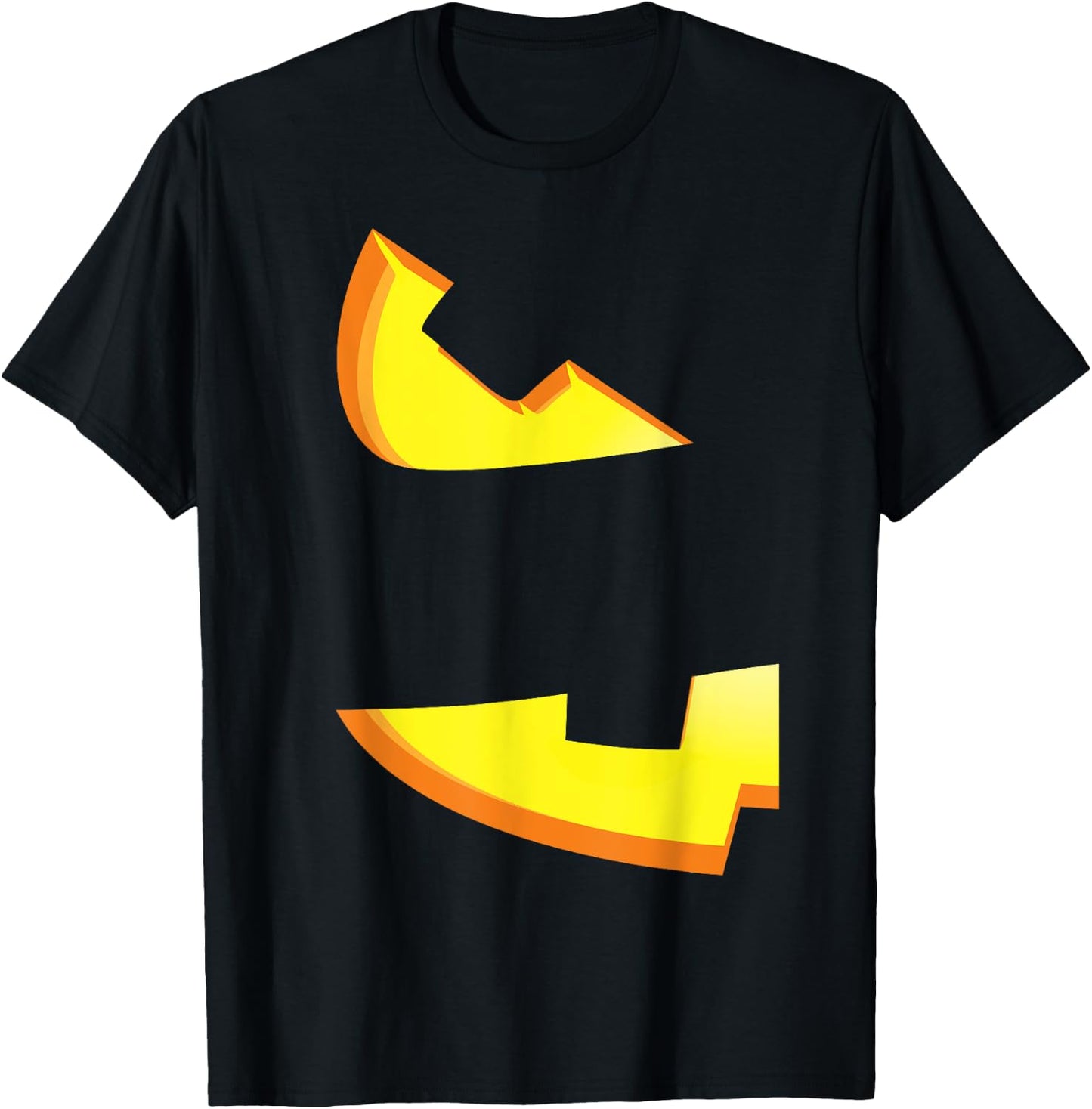 Halloween Jack-O'-Lantern Matching Couple Costume Gift T-Shirt - T-Shirt | Black