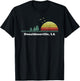 Vintage Donaldsonville, Louisiana Home Souvenir Print T-Shirt - T-Shirt | Black