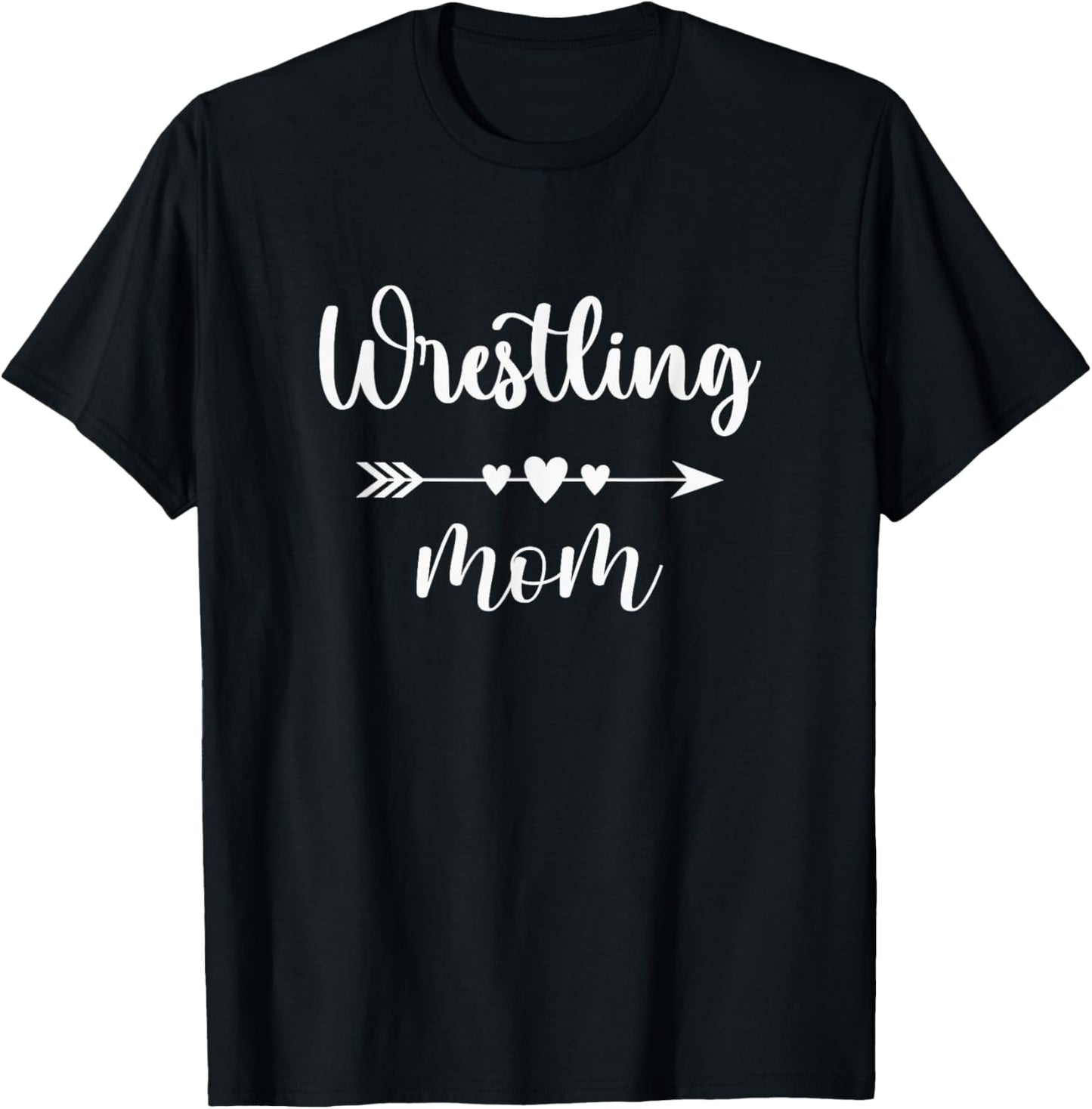 Wrestling Mom Wrestler Gift Wrestling Martial Arts T-Shirt - T-Shirt | Black