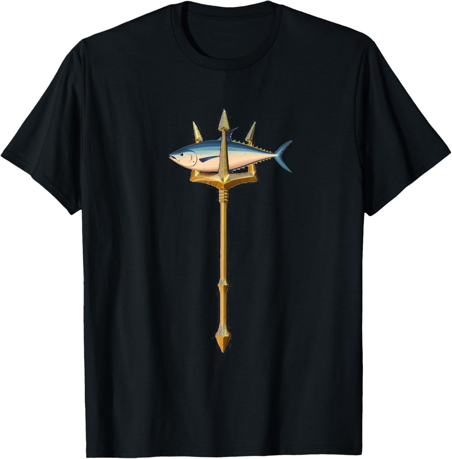 The Trident Tuna T-Shirt - T-Shirt | Black