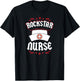 Rockstar Nurse T-Shirt - T-Shirt | Black