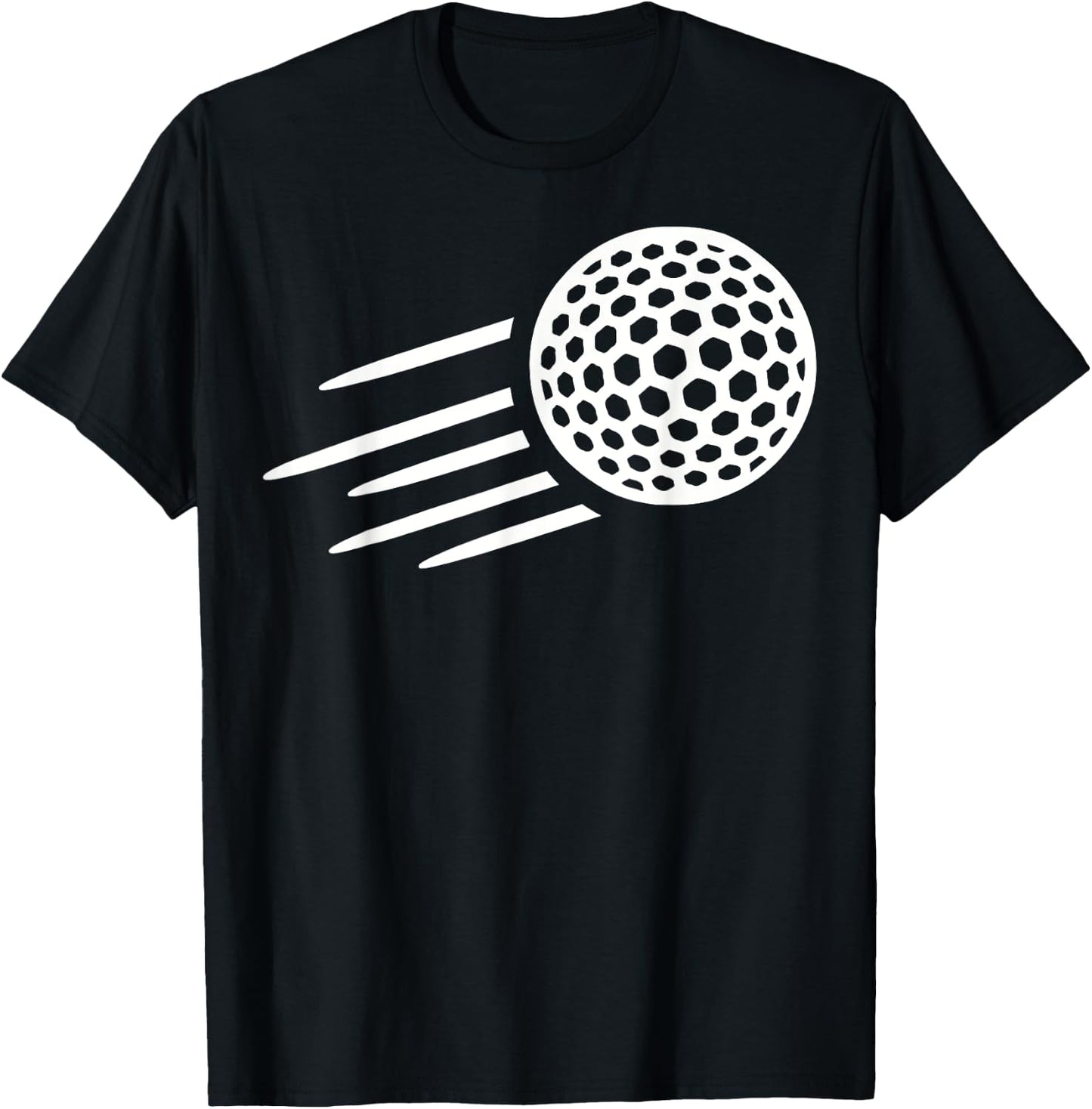 Flying golf ball T-Shirt - T-Shirt | Black