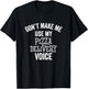 Funny Pizza Delivery Driver Sarcastic Gift T-Shirt - T-Shirt | Black
