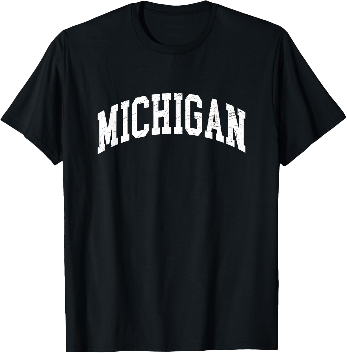 Michigan - Worn Design - Classic T-Shirt - T-Shirt | Black