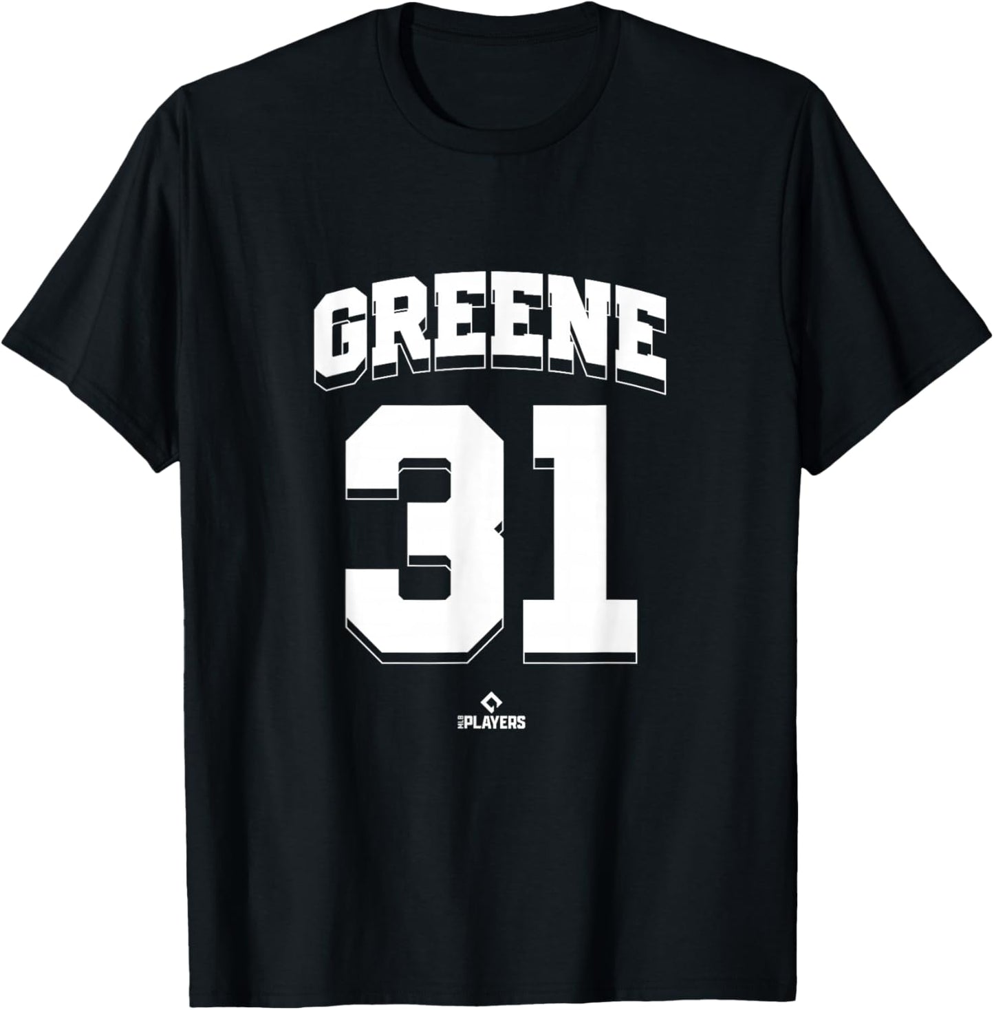 Riley Greene 31 Detroit MLBPA T-Shirt - T-Shirt | Black