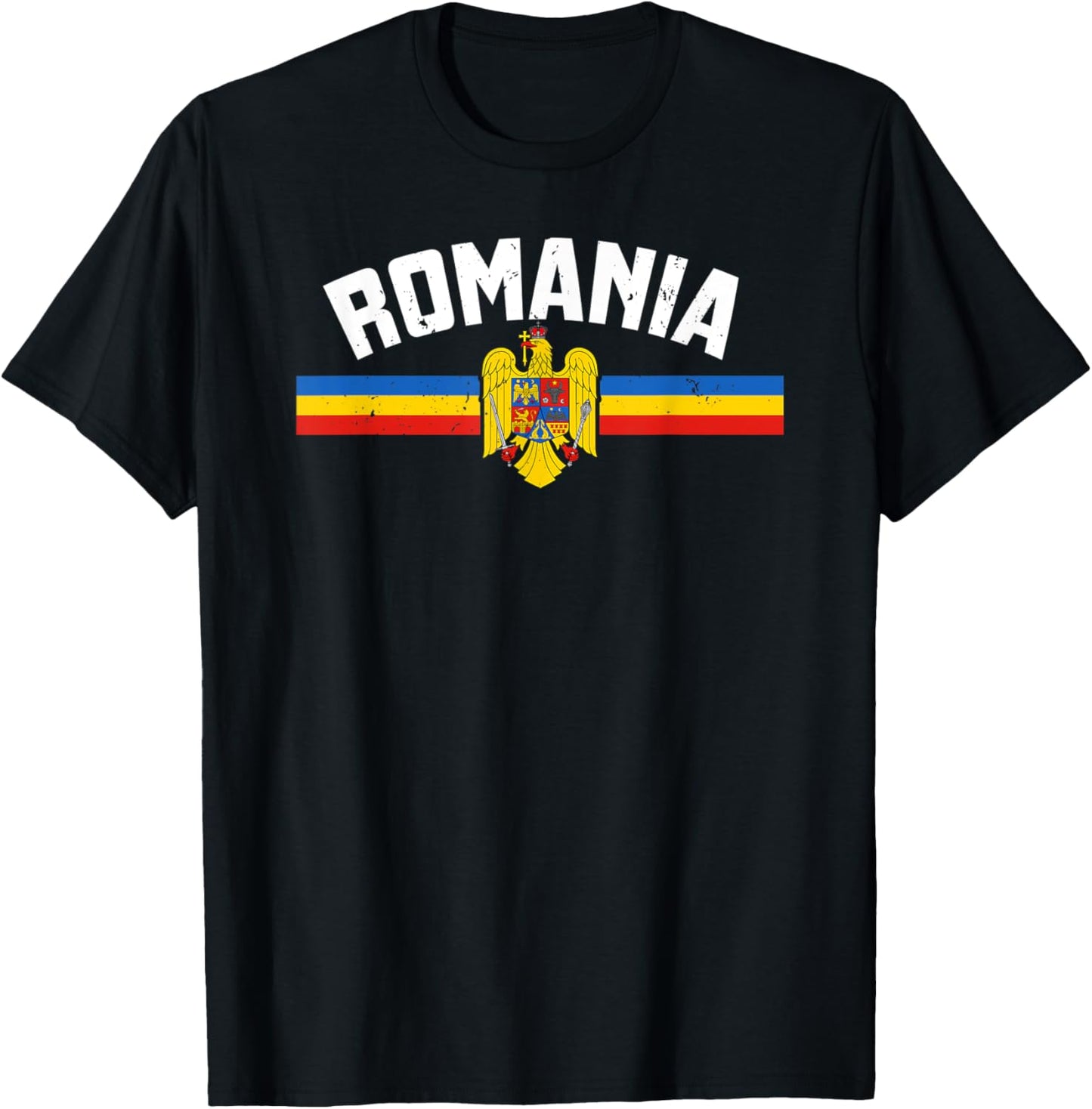 Romania Bucharest Balkans Romanian T-Shirt - T-Shirt | Black