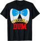 Tweedle Dee Dum funny matching halloween costume for couples T-Shirt - T-Shirt | Black