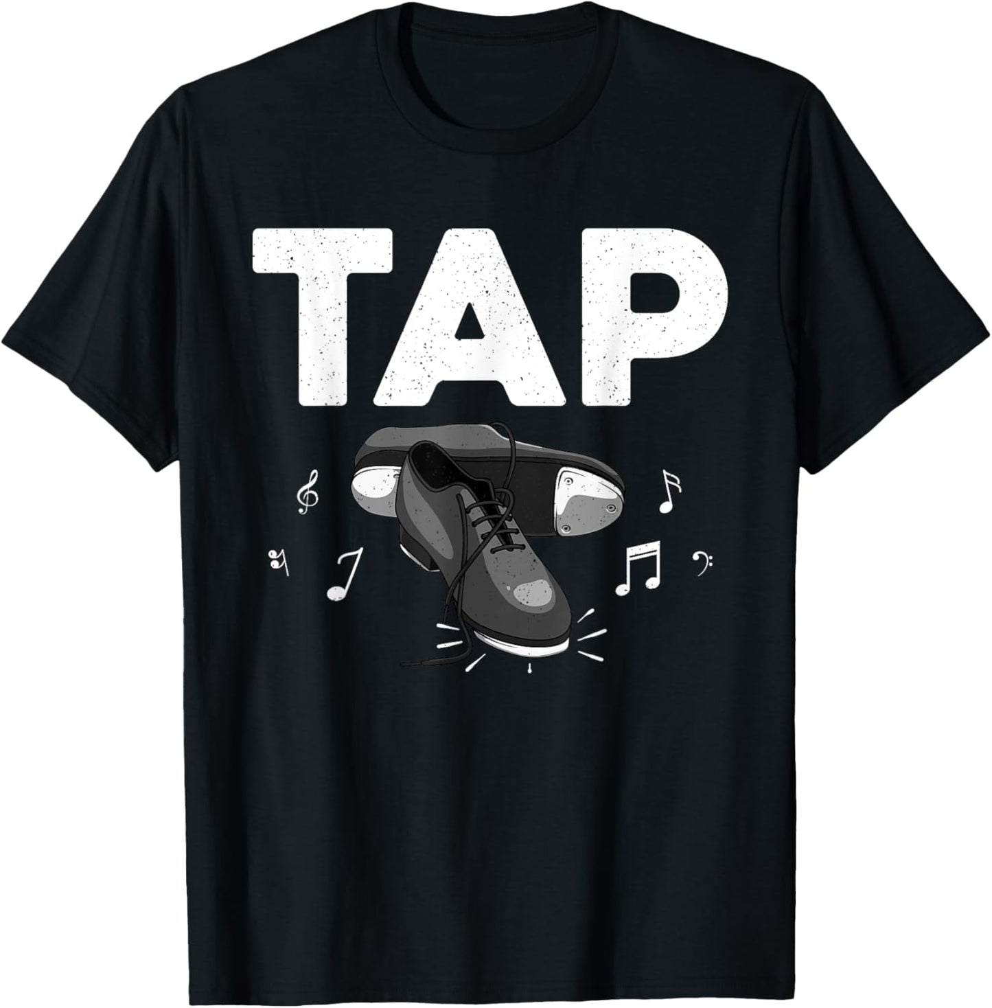 Cool Tap Dancing Women Tap Dancer Shoe Dance Teacher T-Shirt - T-Shirt | Black