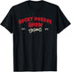 Rocky Horror Show Est.1973 Denton Light Print T-Shirt - T-Shirt | Black