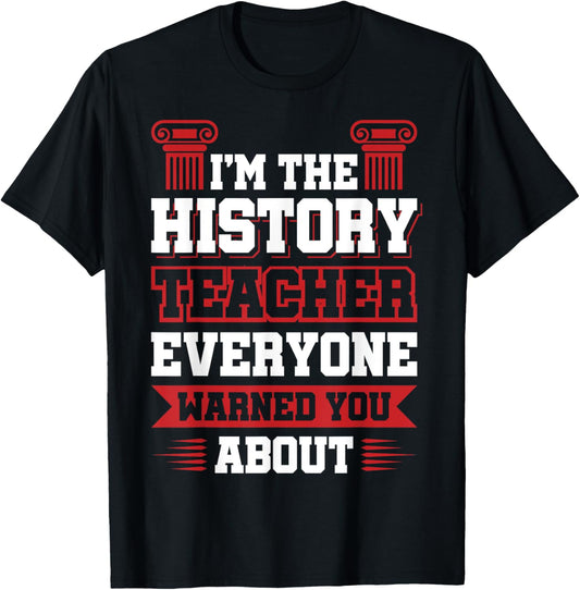Funny History Teacher Social Studies Women T-Shirt - T-Shirt | Black