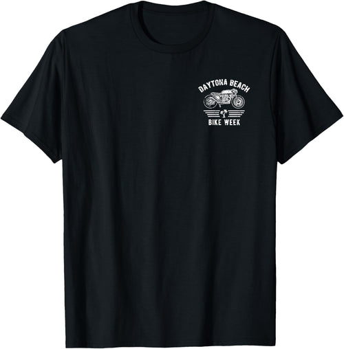 Daytona Beach Bike Week Retro Distressed Motorcycle Design