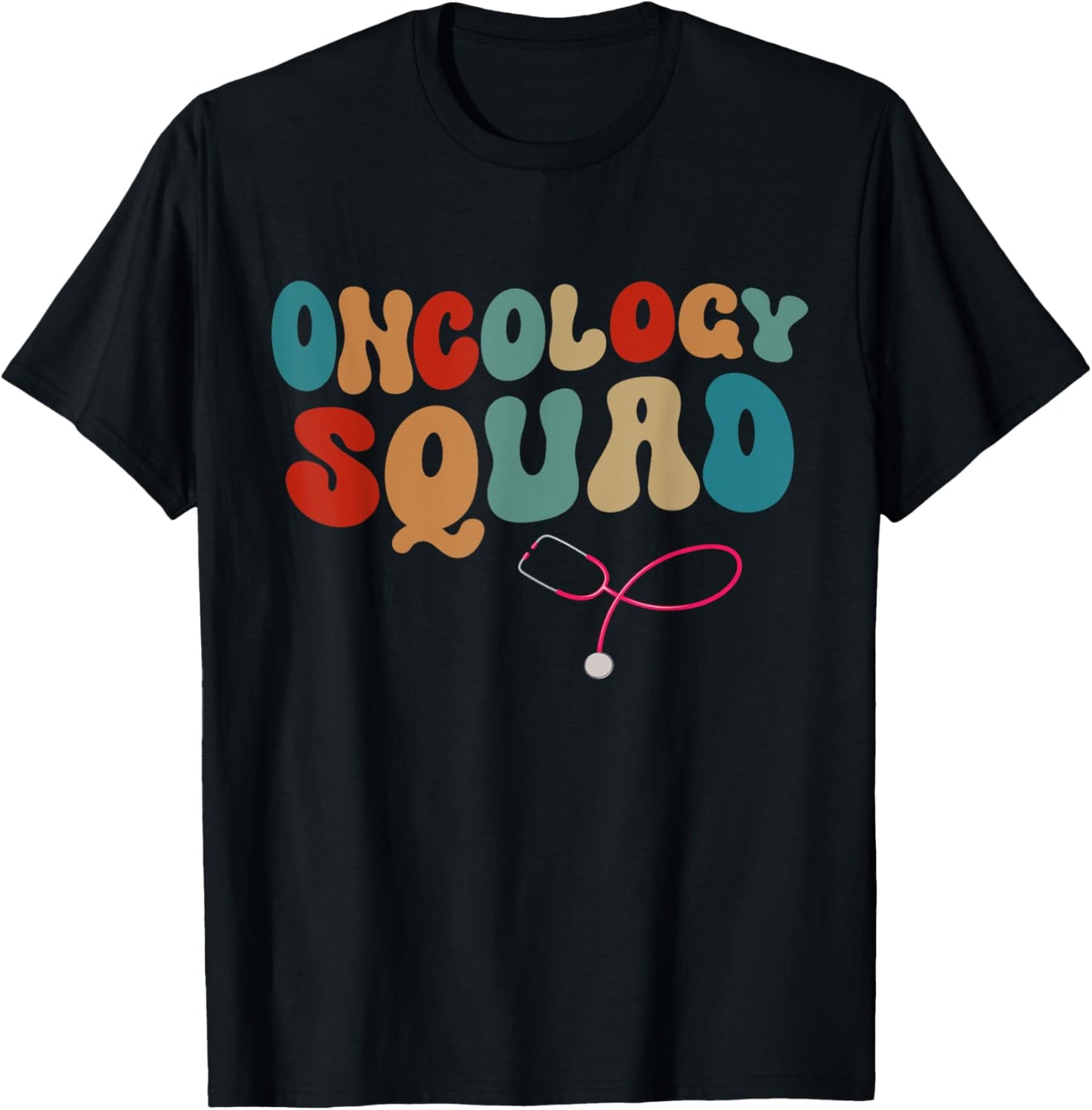 Oncology Squad Design Oncology Nurse Medical Assistant T-Shirt - T-Shirt | Black