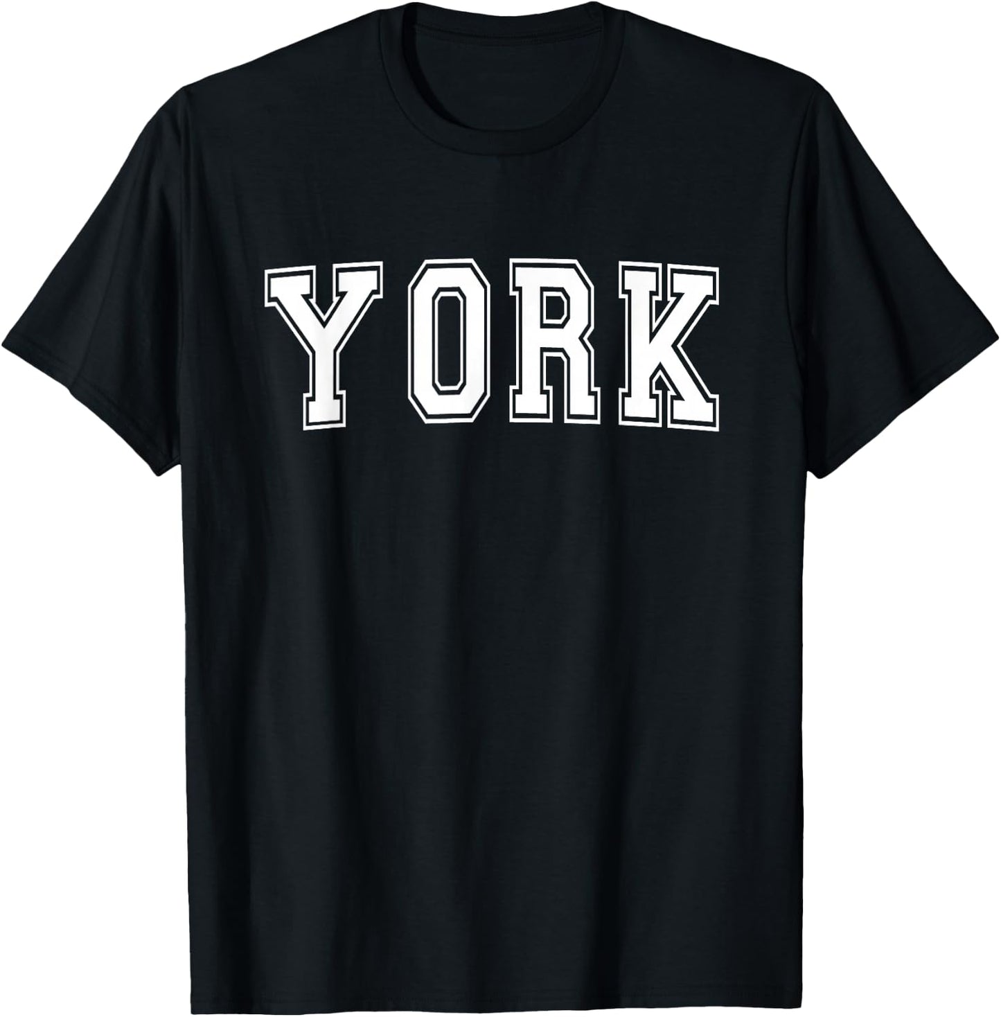 YORK PA PENNSYLVANIA USA Vintage Sports Varsity Style T-Shirt - T-Shirt | Black