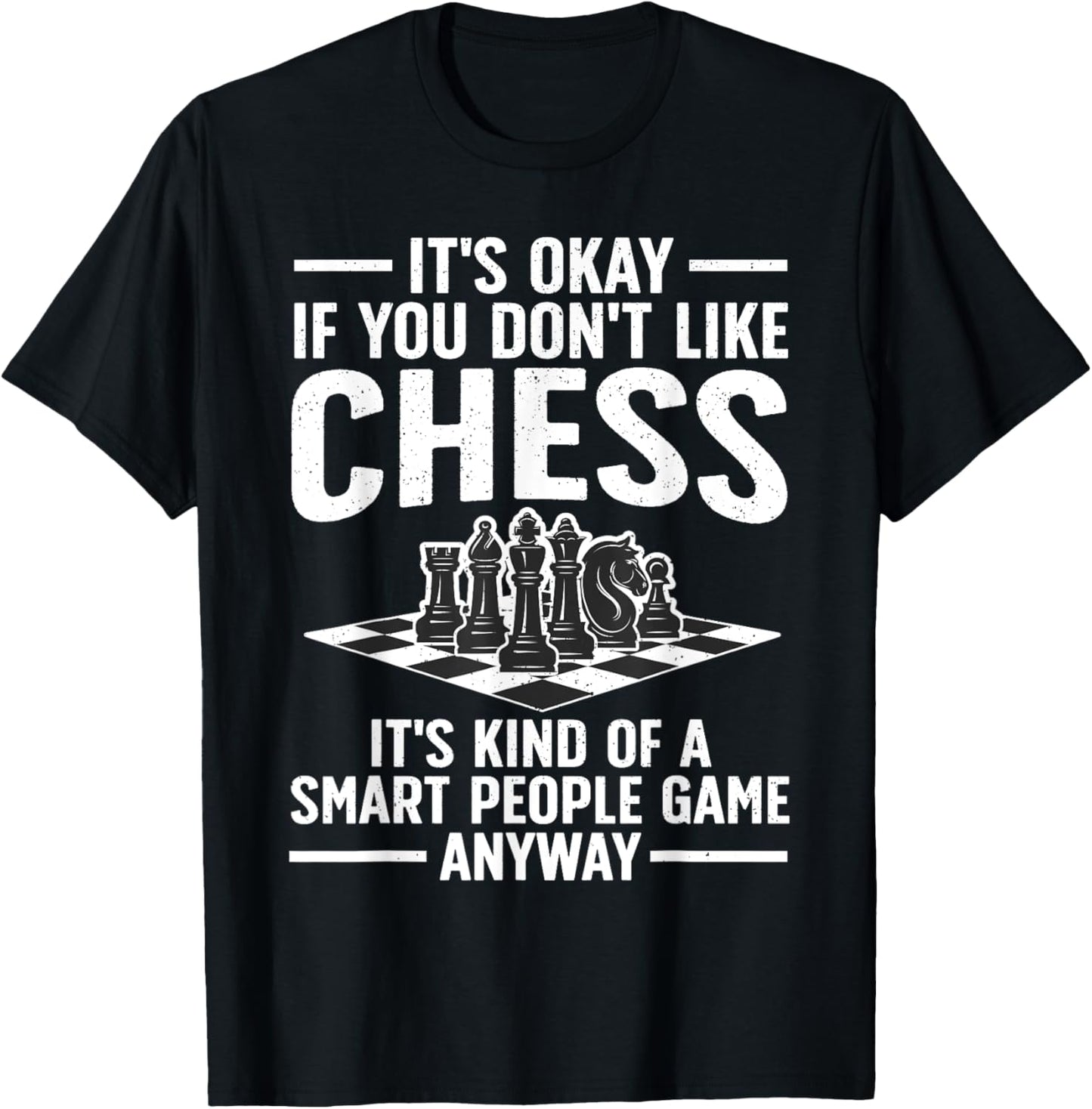 Cool Chess Players Art Boys Kids Chess Lover Novelty T-Shirt - T-Shirt | Black