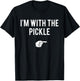 I'm With The Pickle Halloween Costume Party Matching Pickle T-Shirt - T-Shirt | Black