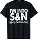 I'm Into S&N (Spay And Neuter) Apparel T-Shirt - T-Shirt | Black