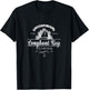Longboat Key FL Sailboat Vintage Nautical T-Shirt - T-Shirt | Black