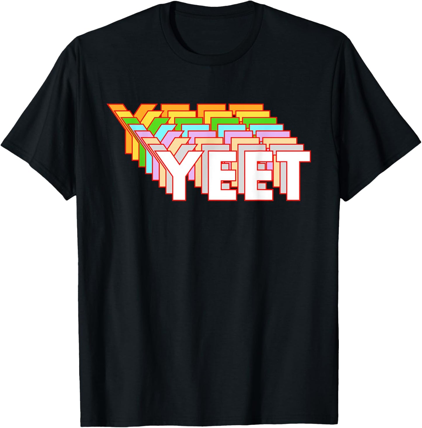 Funny Yeet Dank Meme Video Game Lover Viral Phrase Gift T-Shirt - T-Shirt | Black