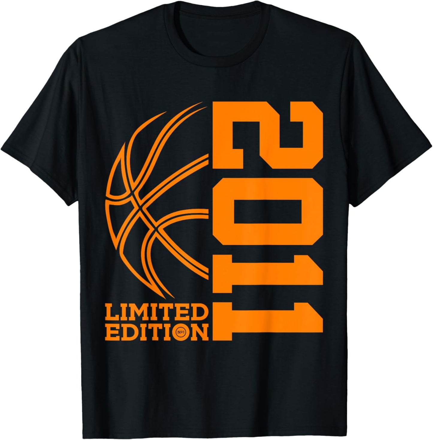 14th BIRTHDAY BASKETBALL LIMITED EDITION 2011 T-Shirt - T-Shirt | Black