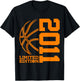 14th BIRTHDAY BASKETBALL LIMITED EDITION 2011 T-Shirt - T-Shirt | Black