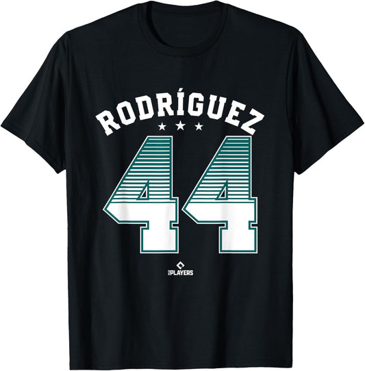 Julio Rodriguez 44 Seattle MLBPA T-Shirt - T-Shirt | Black