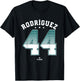 Julio Rodriguez 44 Seattle MLBPA T-Shirt - T-Shirt | Black