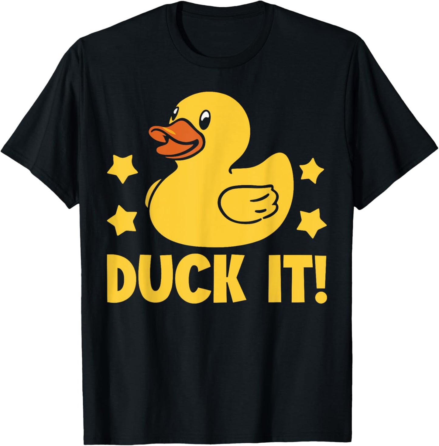 Duck It Rubber Duck T-Shirt - T-Shirt | Black