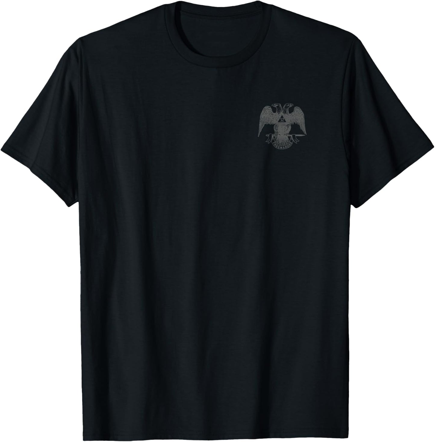 Scottish Rite Eagle 32nd Degree - Freemason Gifts T-Shirt - T-Shirt | Black