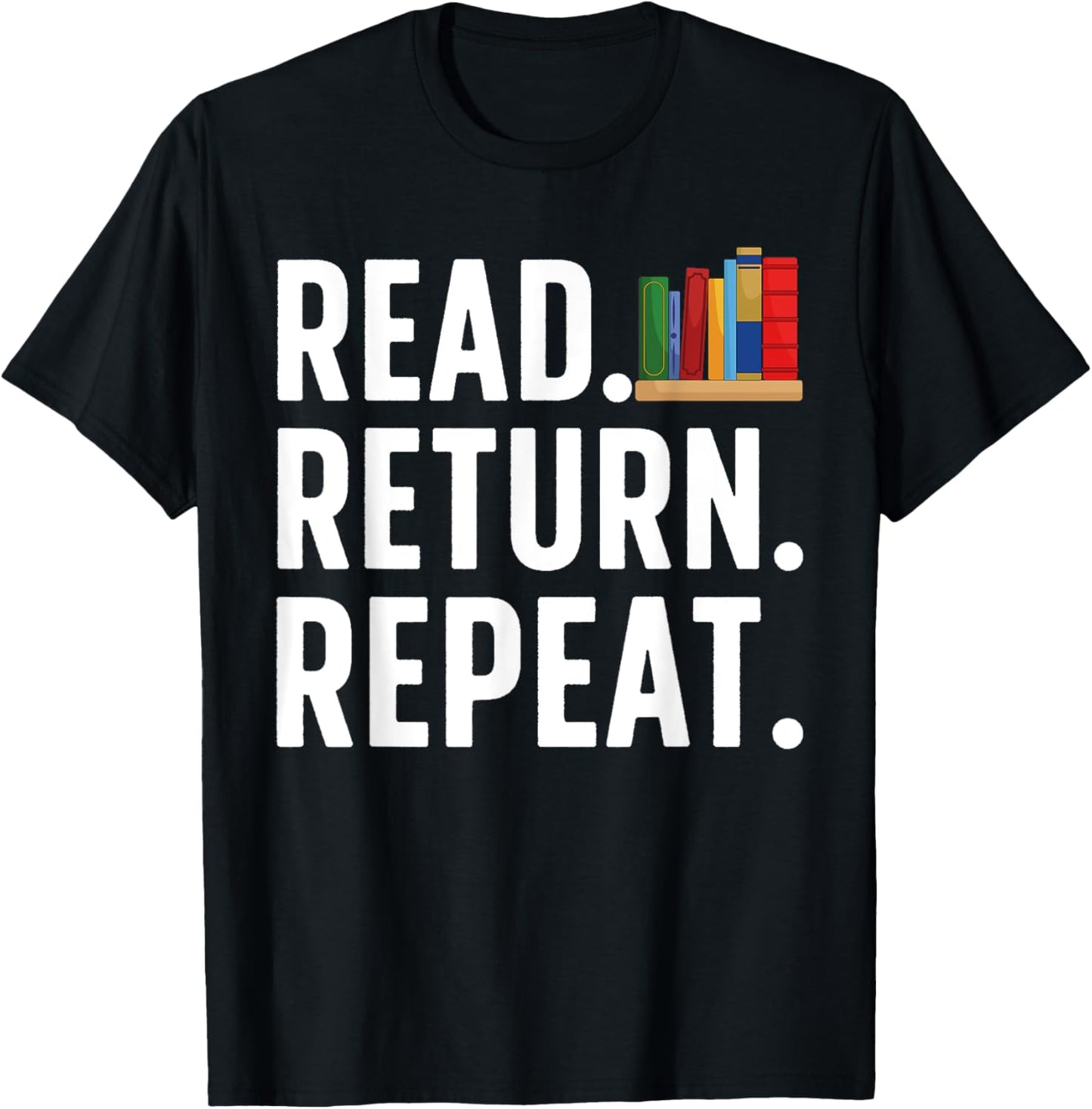Cool Librarian Art Women Bookaholic School Library T-Shirt - T-Shirt | Black