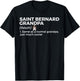 Saint Bernard Grandpa Definition Funny Saint Bernard Owner T-Shirt - T-Shirt | Black