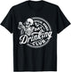 Official Member Day Drinking Club Funny Drinker Skeleton Men T-Shirt - T-Shirt | Black