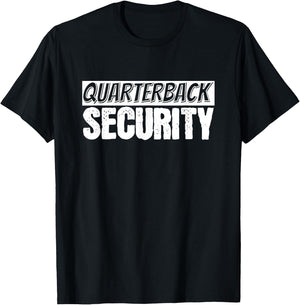 Football Offensive Line Quarterback Protection Lineman T-Shirt - T-Shirt | Black