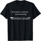 Excellence Is Achieved Not Purchased Traditional Archery T-Shirt - T-Shirt | Black
