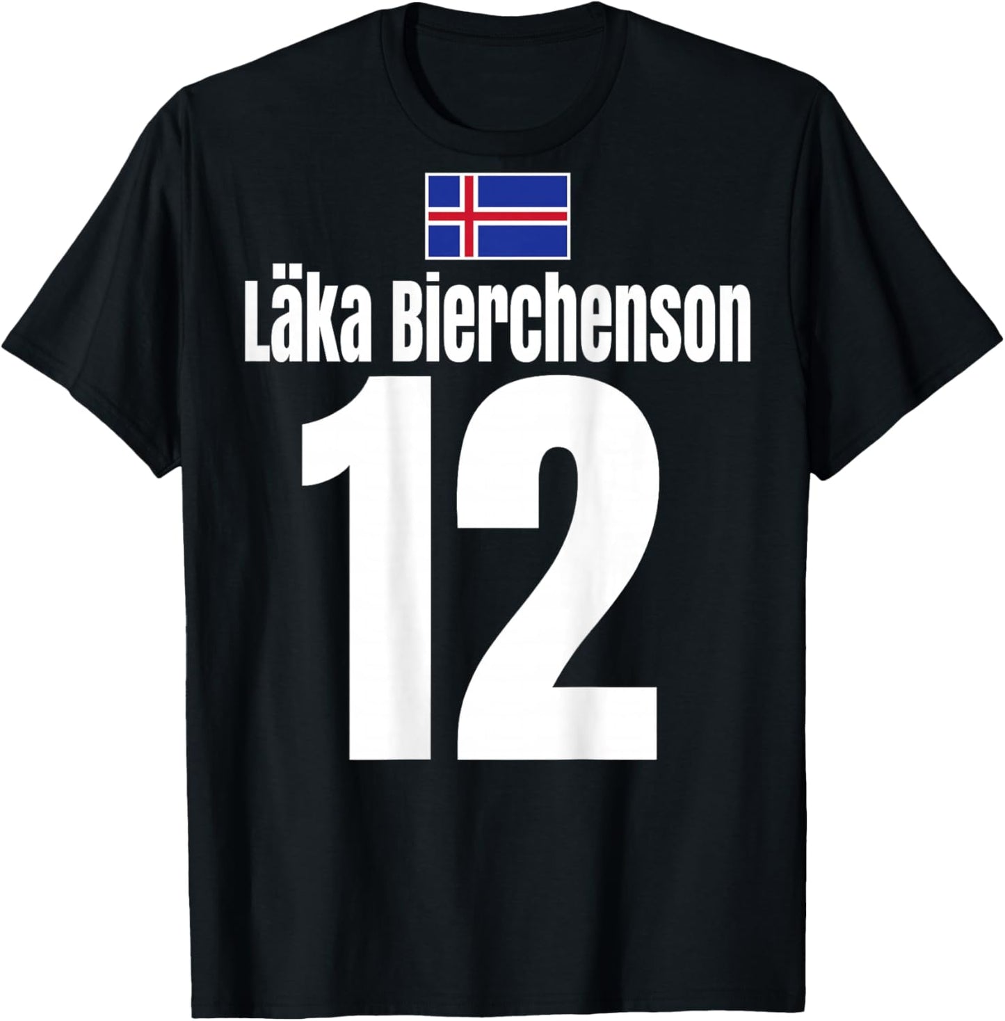 Läka Bierchenson Nr.12 Lecker Bierchen Island Mallorca Bier T-Shirt - T-Shirt | Black
