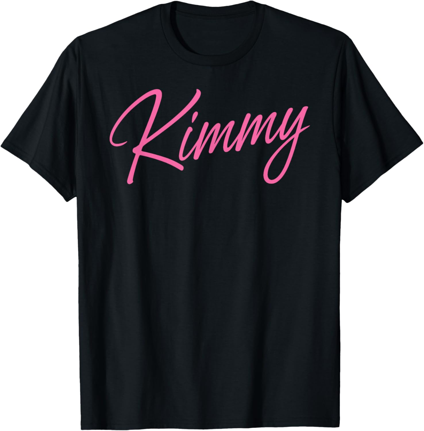 Kimmy Name Women Cute Girl Elegant Female Love Kimberly Kim T-Shirt - T-Shirt | Black