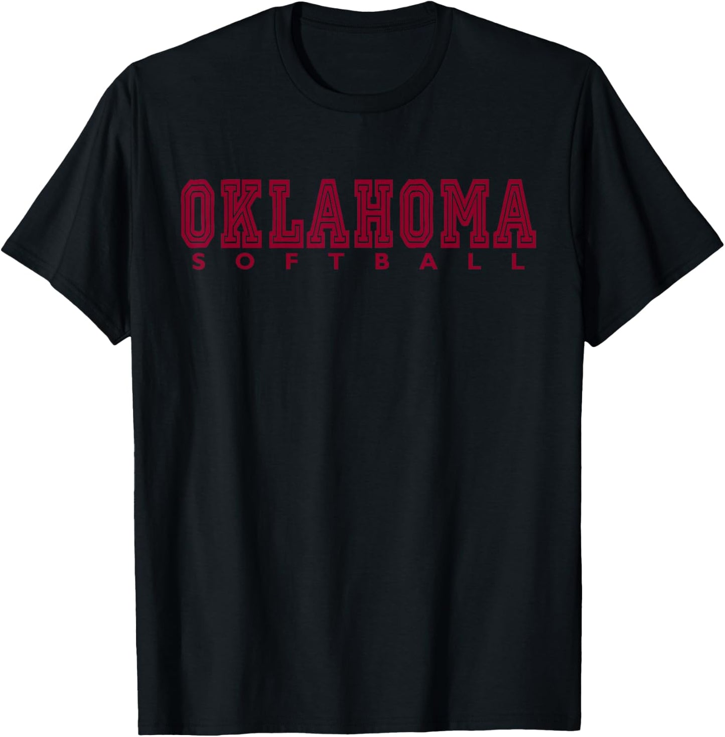 Oklahoma Softball T-Shirt - T-Shirt | Black