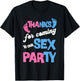 Funny Gender Reveal Thanks For Coming To Our Sex-Party T-Shirt - T-Shirt | Black