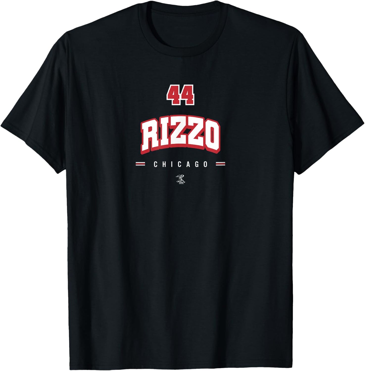 Anthony Rizzo Player Arch Gameday T-Shirt - T-Shirt | Black
