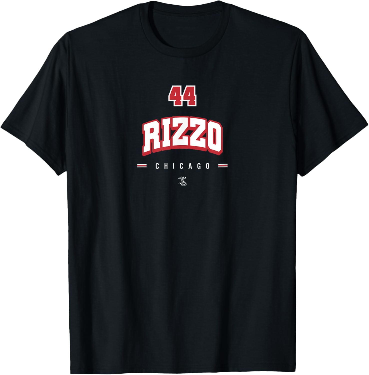 Anthony Rizzo Player Arch Gameday T-Shirt - T-Shirt | Black
