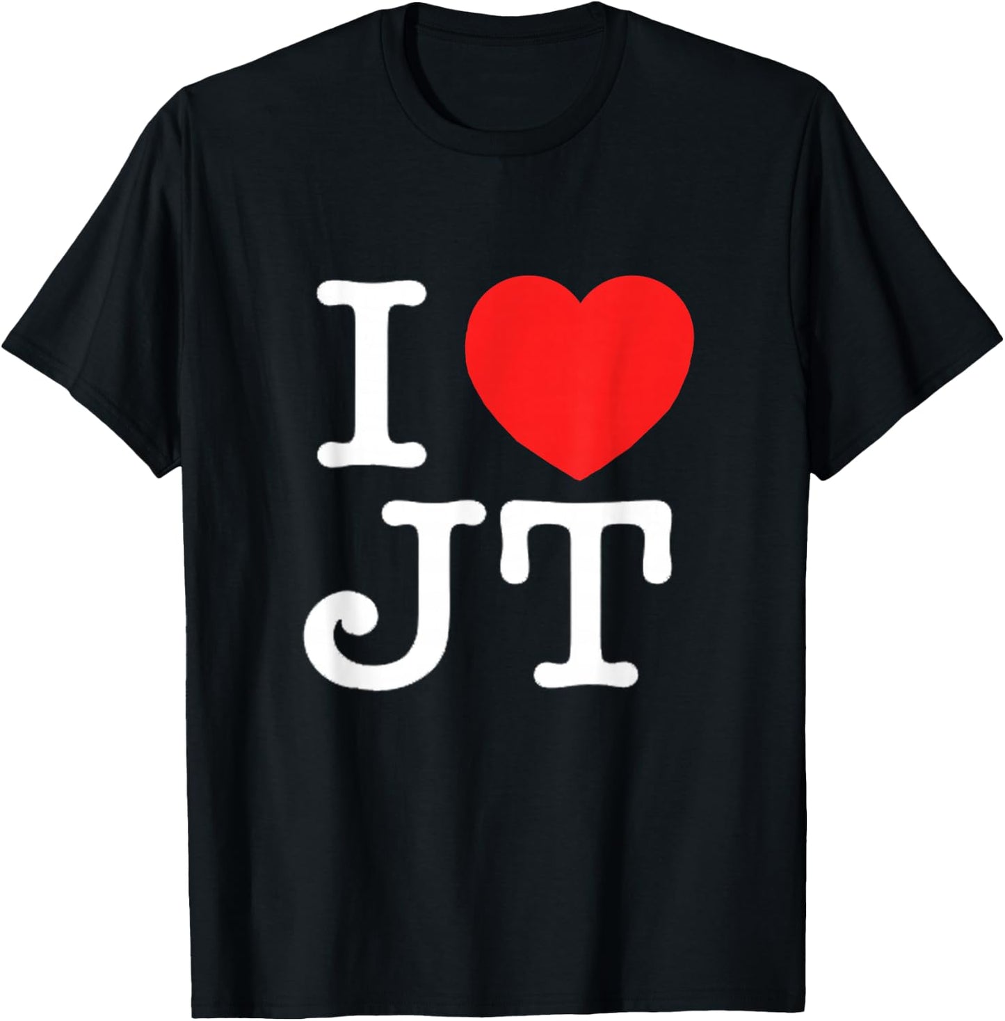 I Love JT Gift New T-Shirt - T-Shirt | Black