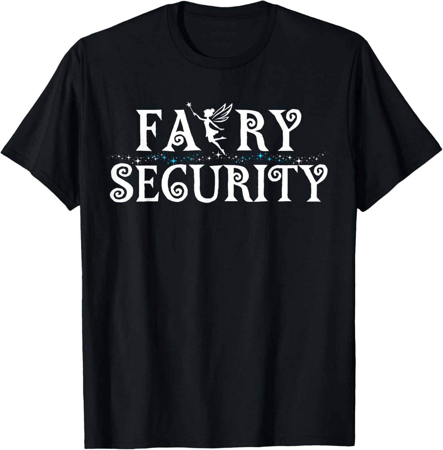 Halloween Son Daughter Dad Mom Adult Design Fairy Security T-Shirt - T-Shirt | Black