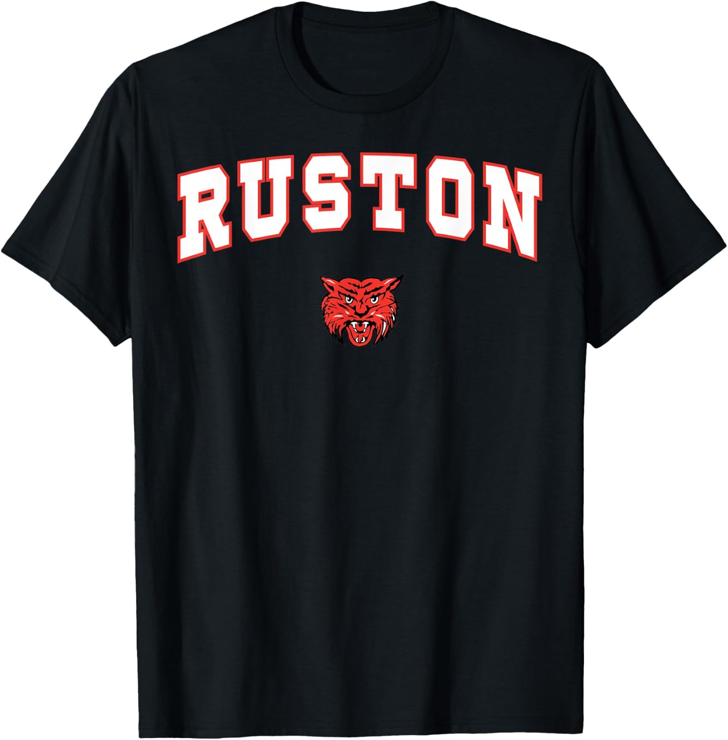 Ruston High School Bearcats C2 T-Shirt - T-Shirt | Black