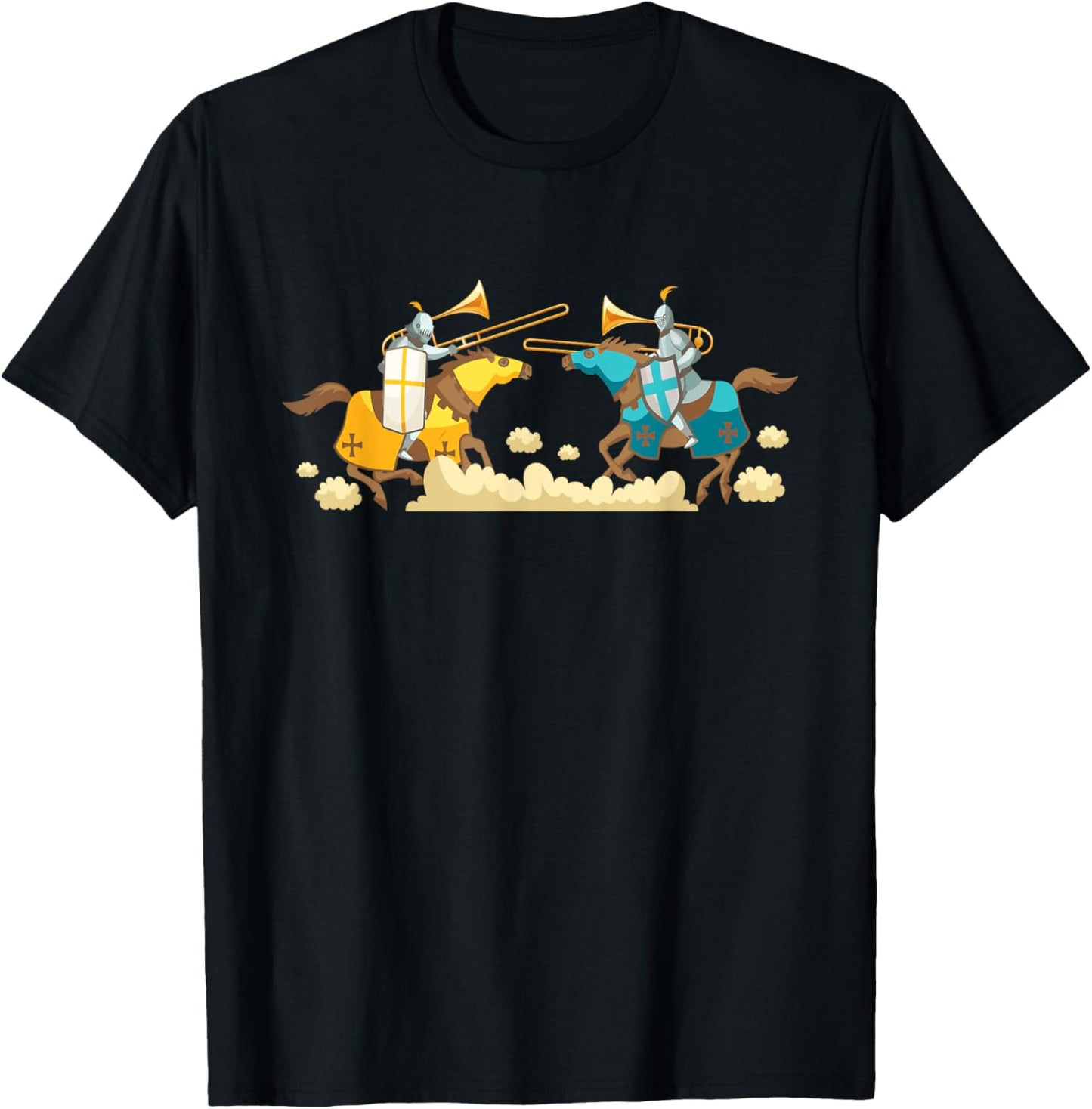 Trombonist - Marching Band Trombone Player Music T-Shirt - T-Shirt | Black