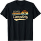 Level 37 Complete Vintage 37th Wedding Anniversary T-Shirt - T-Shirt | Black
