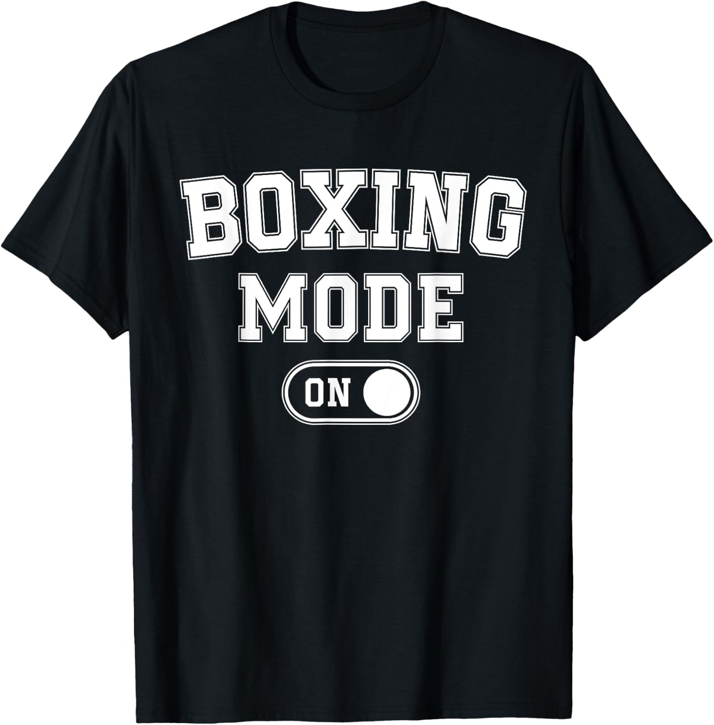 Boxing Mode On Funny Boxer Gift Fighter Coach Training T-Shirt - T-Shirt | Black