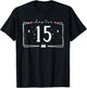 Chapter 15th Birthday Bookworm 15 Years Old For Book Lovers T-Shirt - T-Shirt | Black
