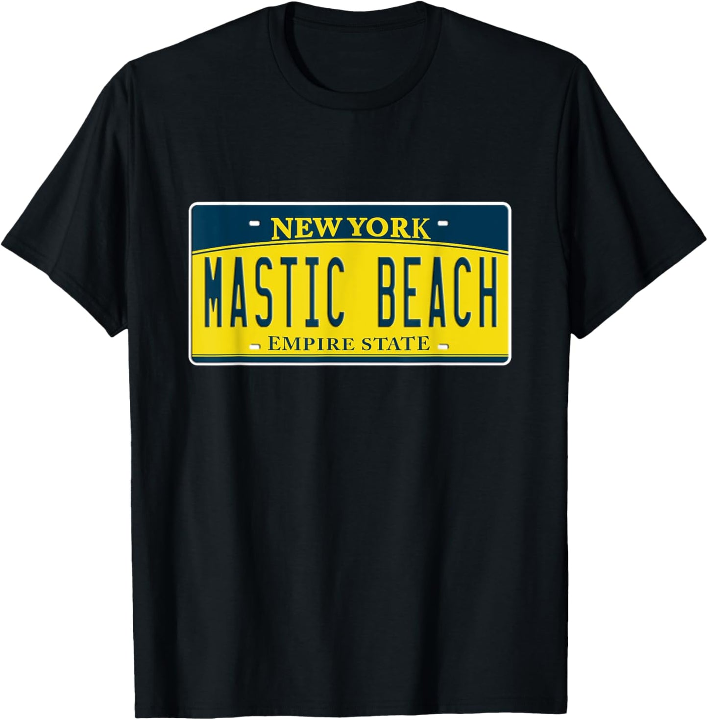 Mastic Beach Long Island NY New York Neighborhood Hometown Women Kids T-Shirt - T-Shirt | Black