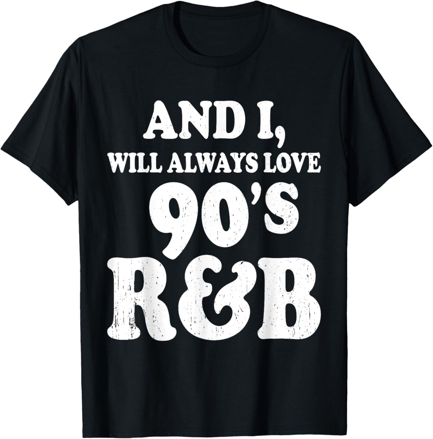 R&B Artist girls Vintage 90 s r and b graphic T-Shirt - T-Shirt | Black